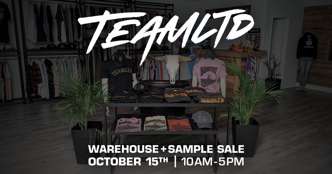 TEAMLTD Warehouse + Sample Sale!