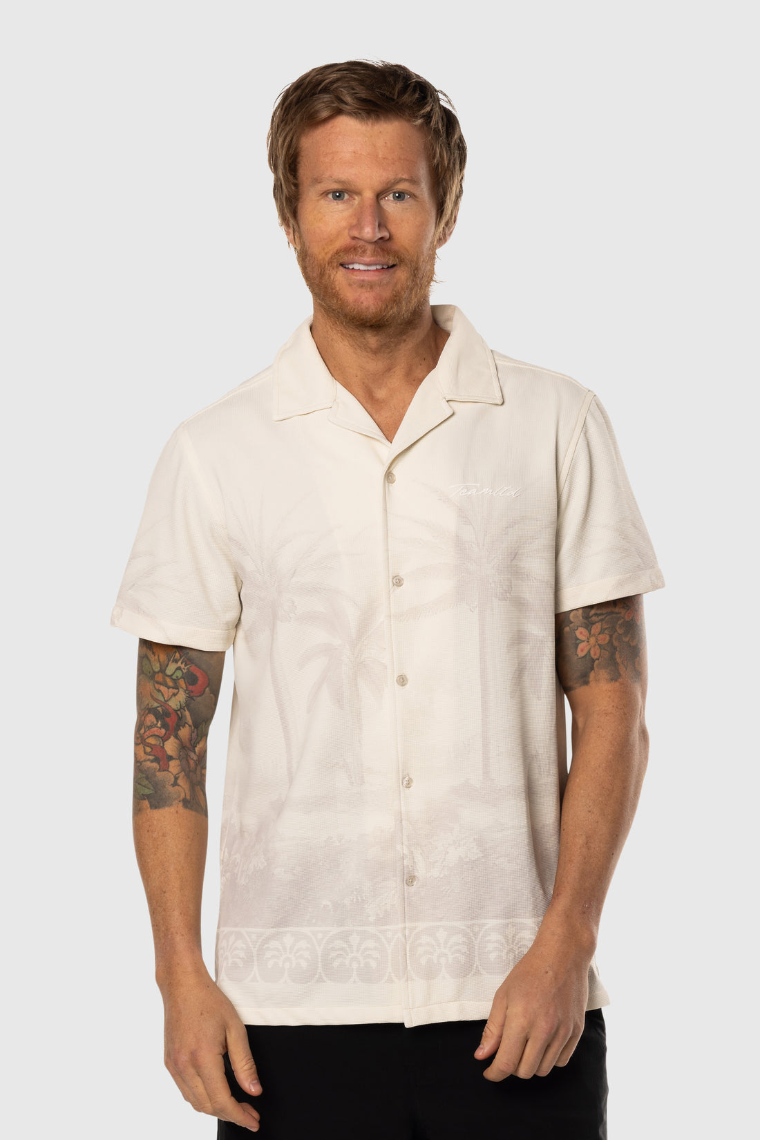 Beach Club Button Up