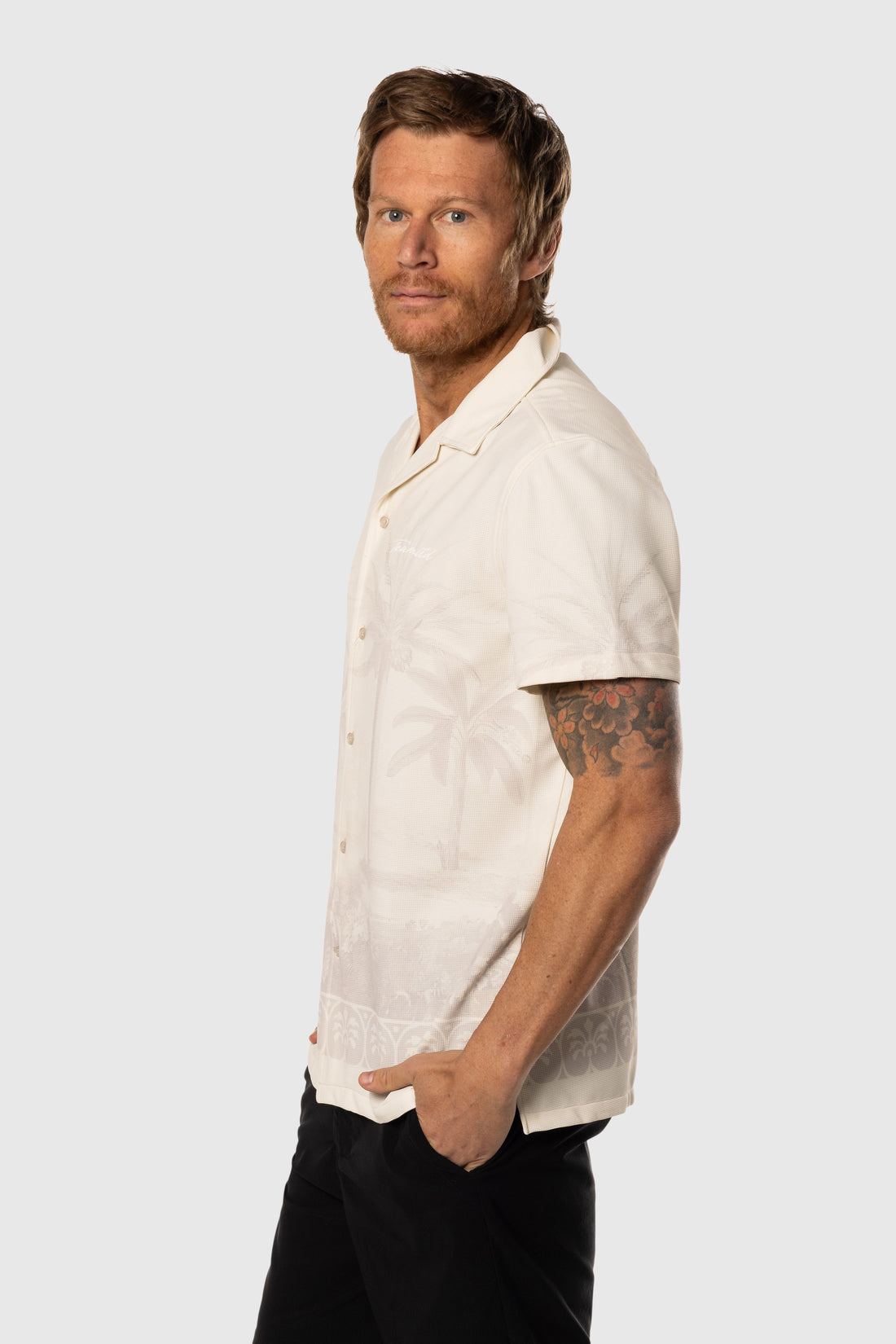 Beach Club Button Up
