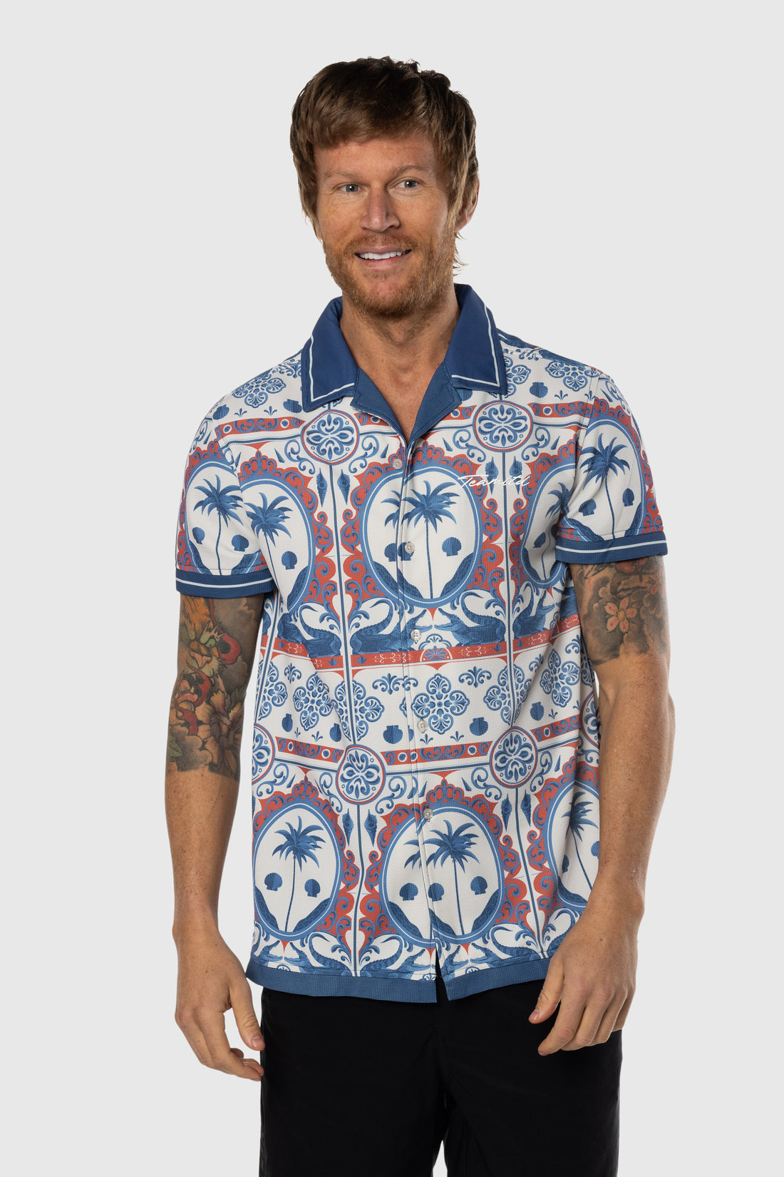 Beach Club Button Up