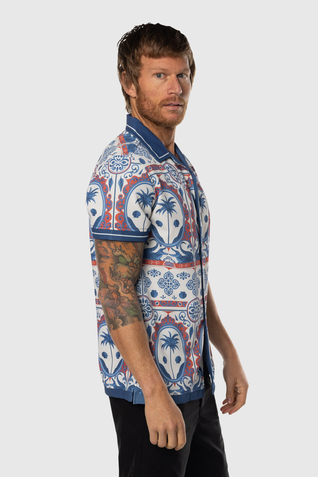 Beach Club Button Up