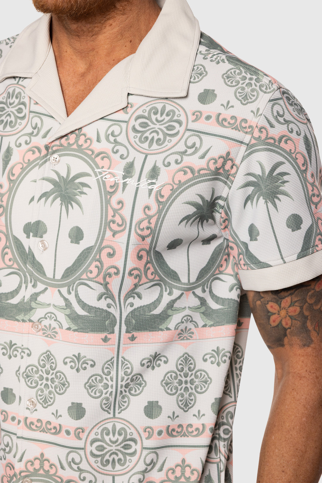 Beach Club Button Up