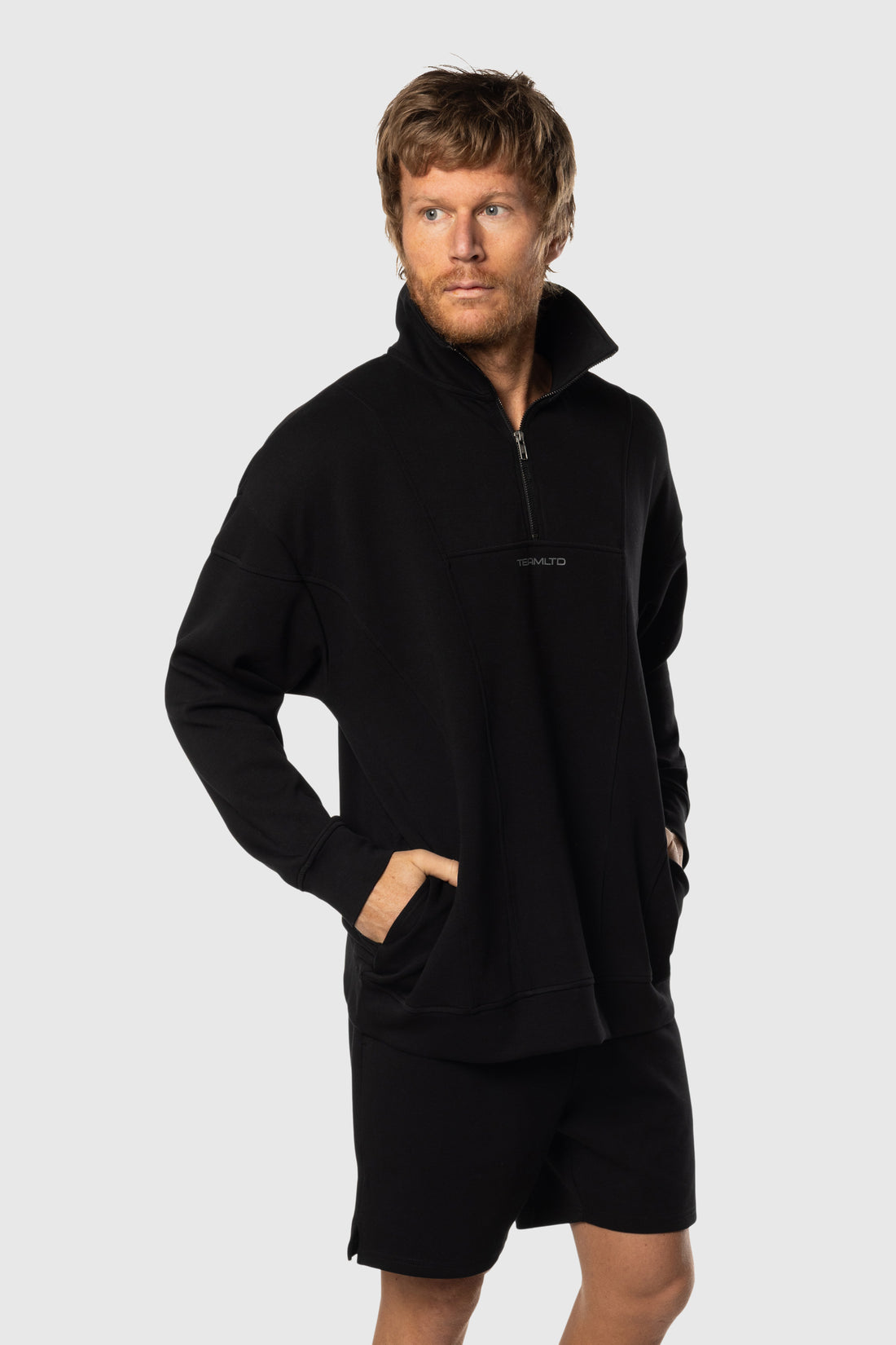 Black Stretch Fleece Set
