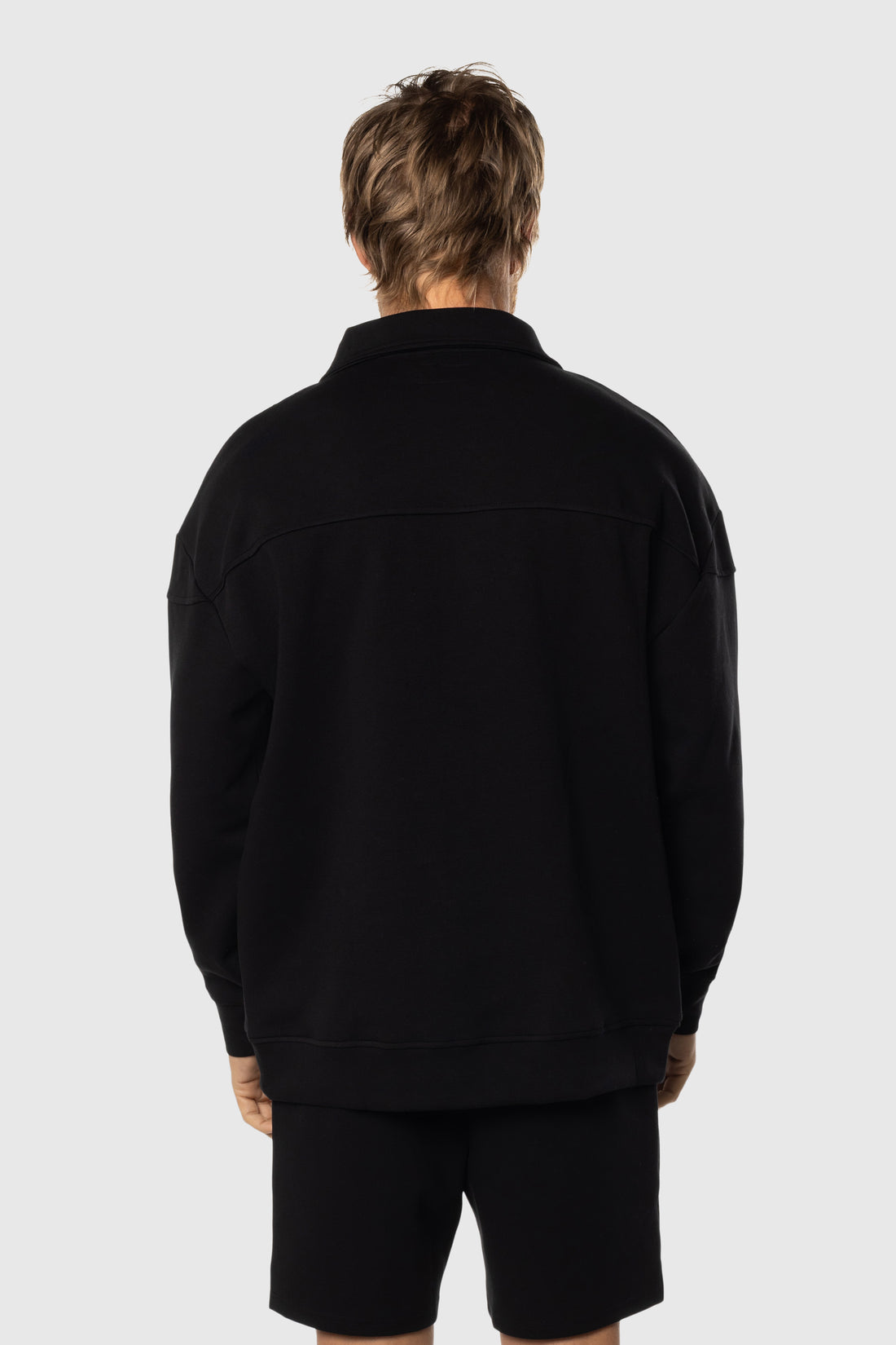 Black Stretch Fleece Set