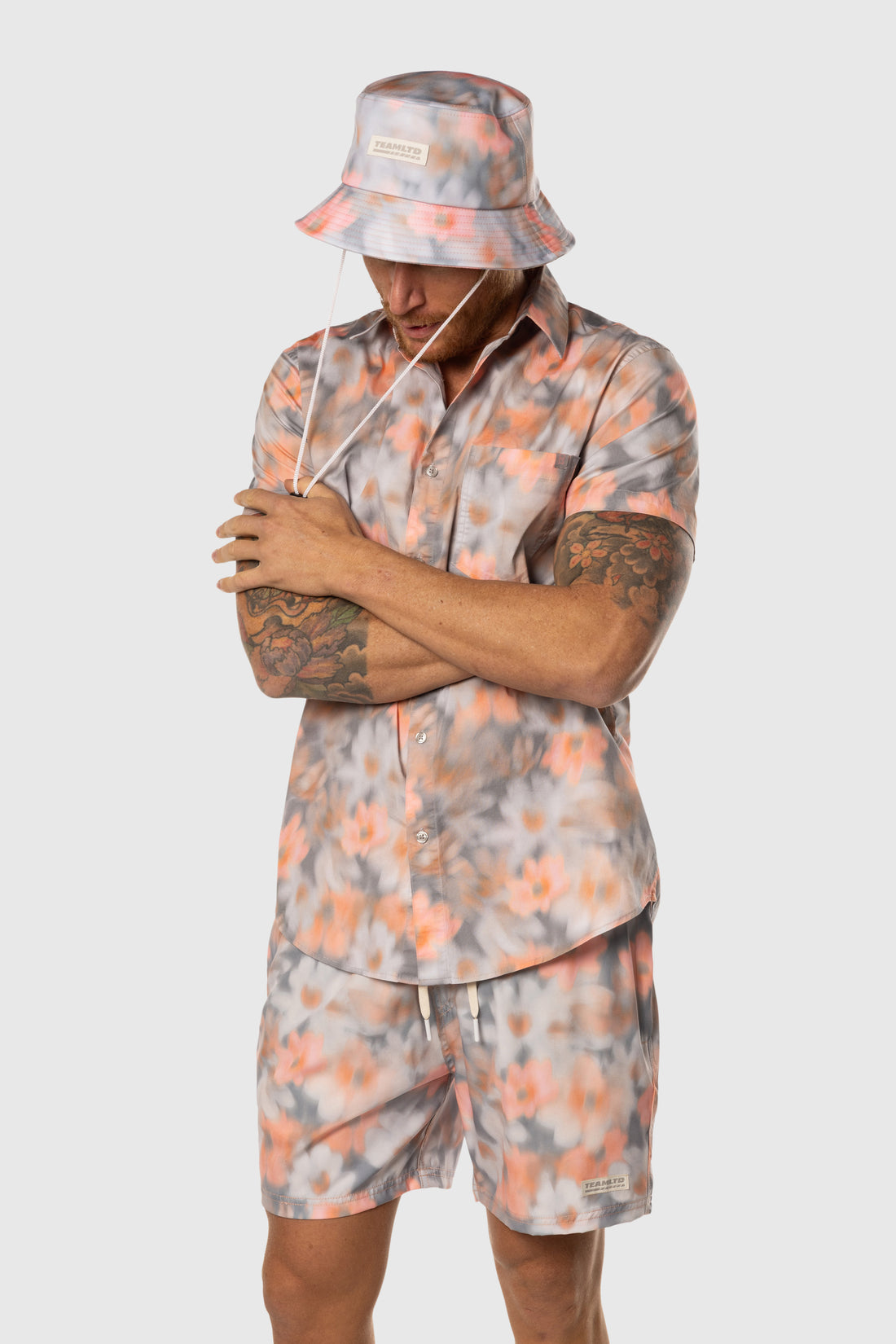 Blurred Floral Summer Tux