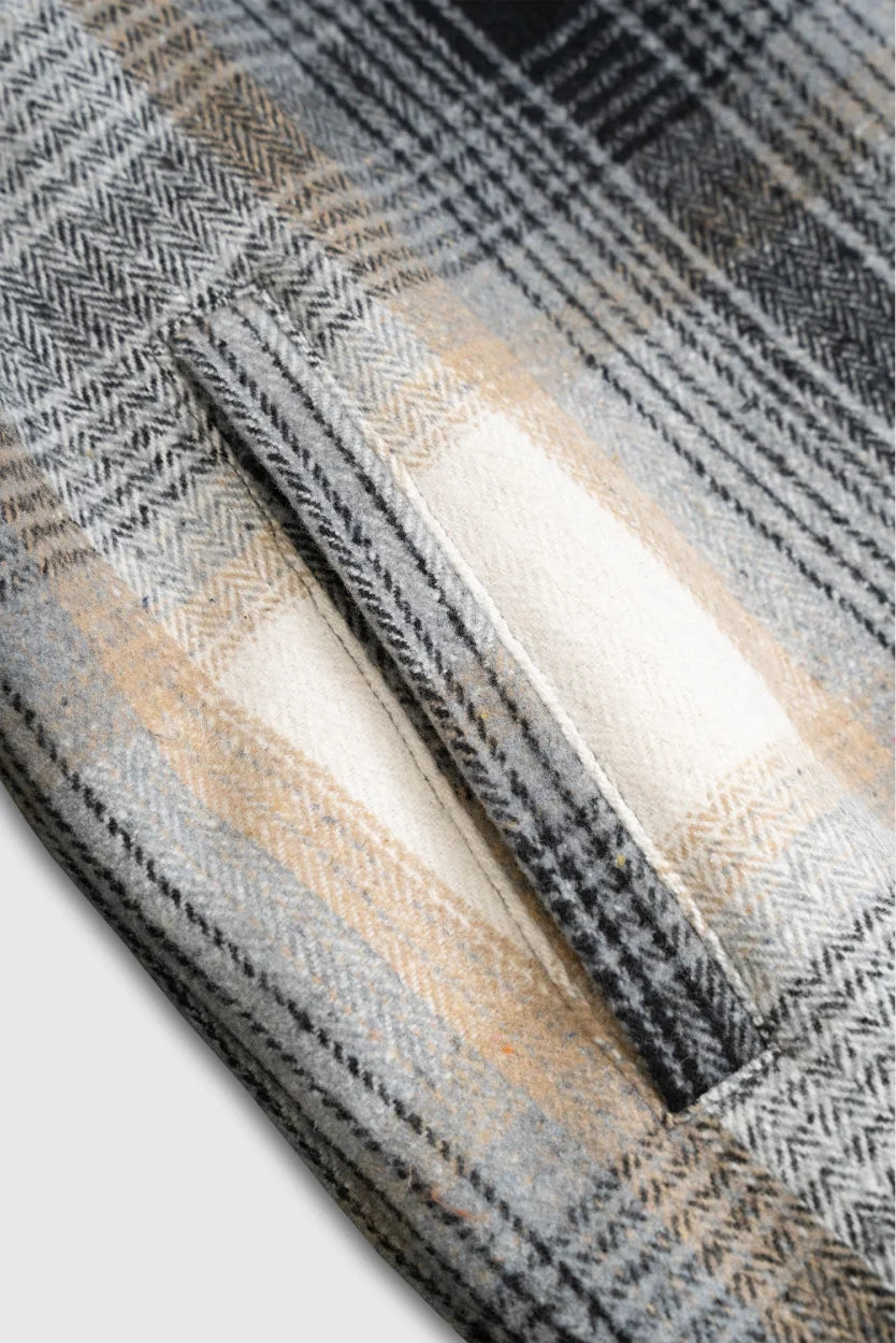 Plaid Sherpa Jacket