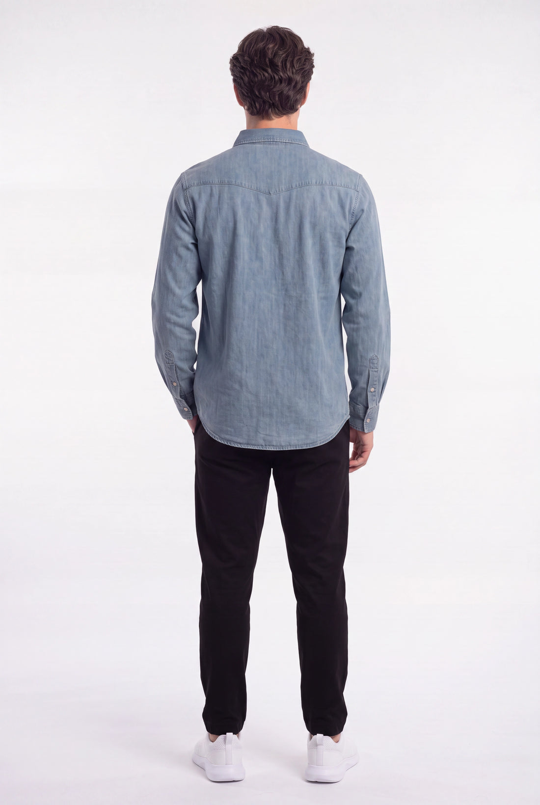 Homestead Denim Button Up