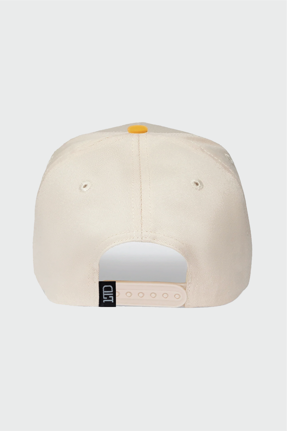 Lucknow Festival Snapback - Yellow & Cream