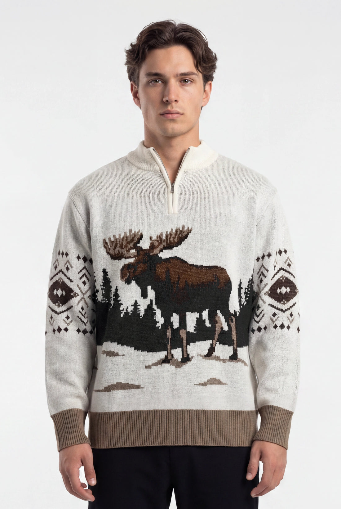 Northern Bull Knit 1/4 Zip