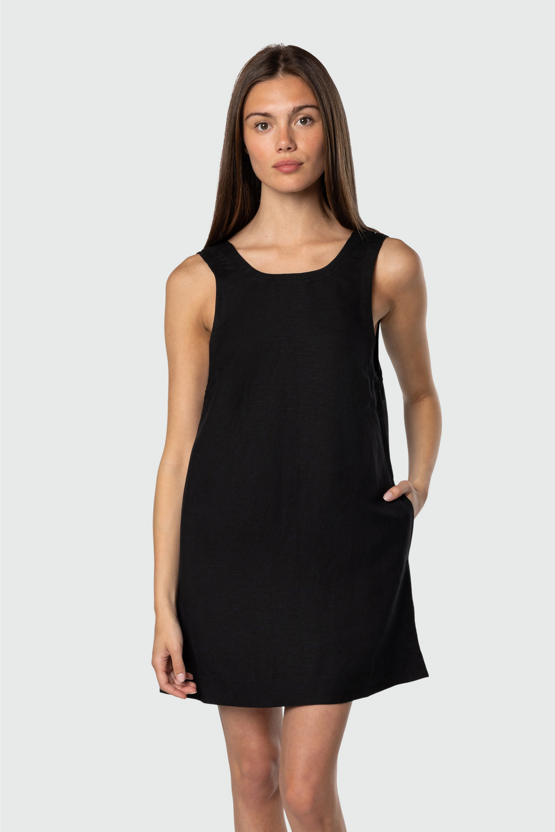 Scoop Back Mini Dress