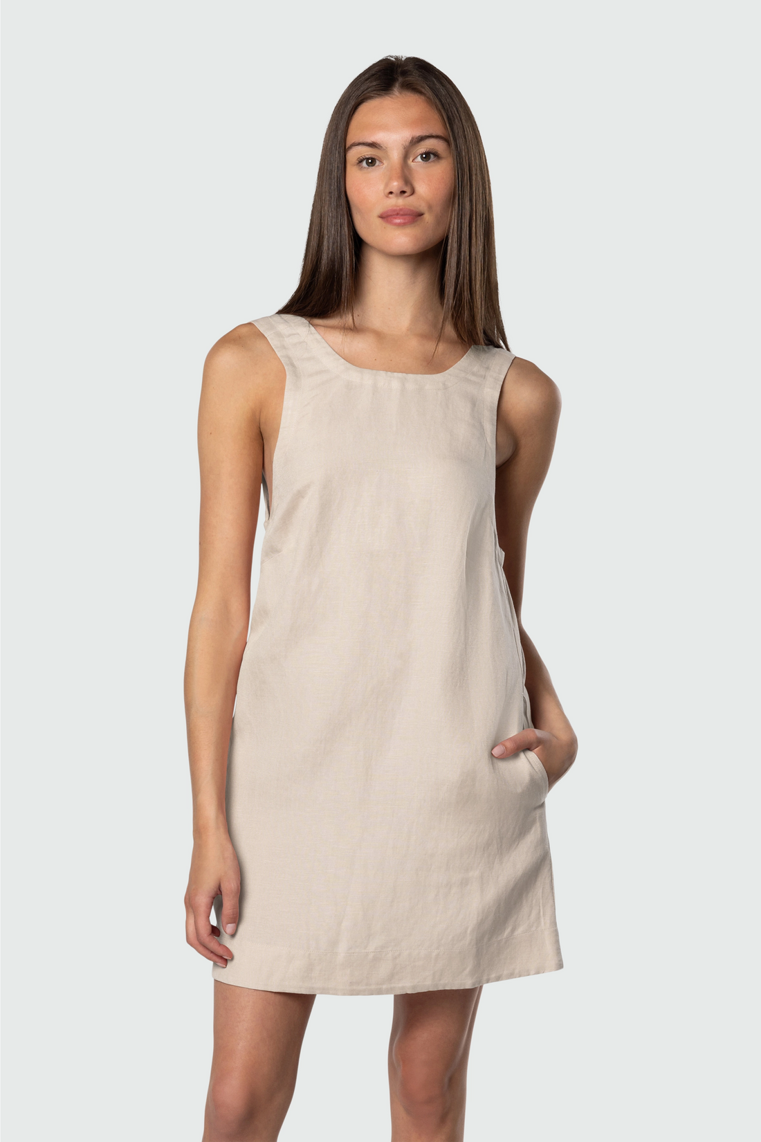 Scoop Back Mini Dress