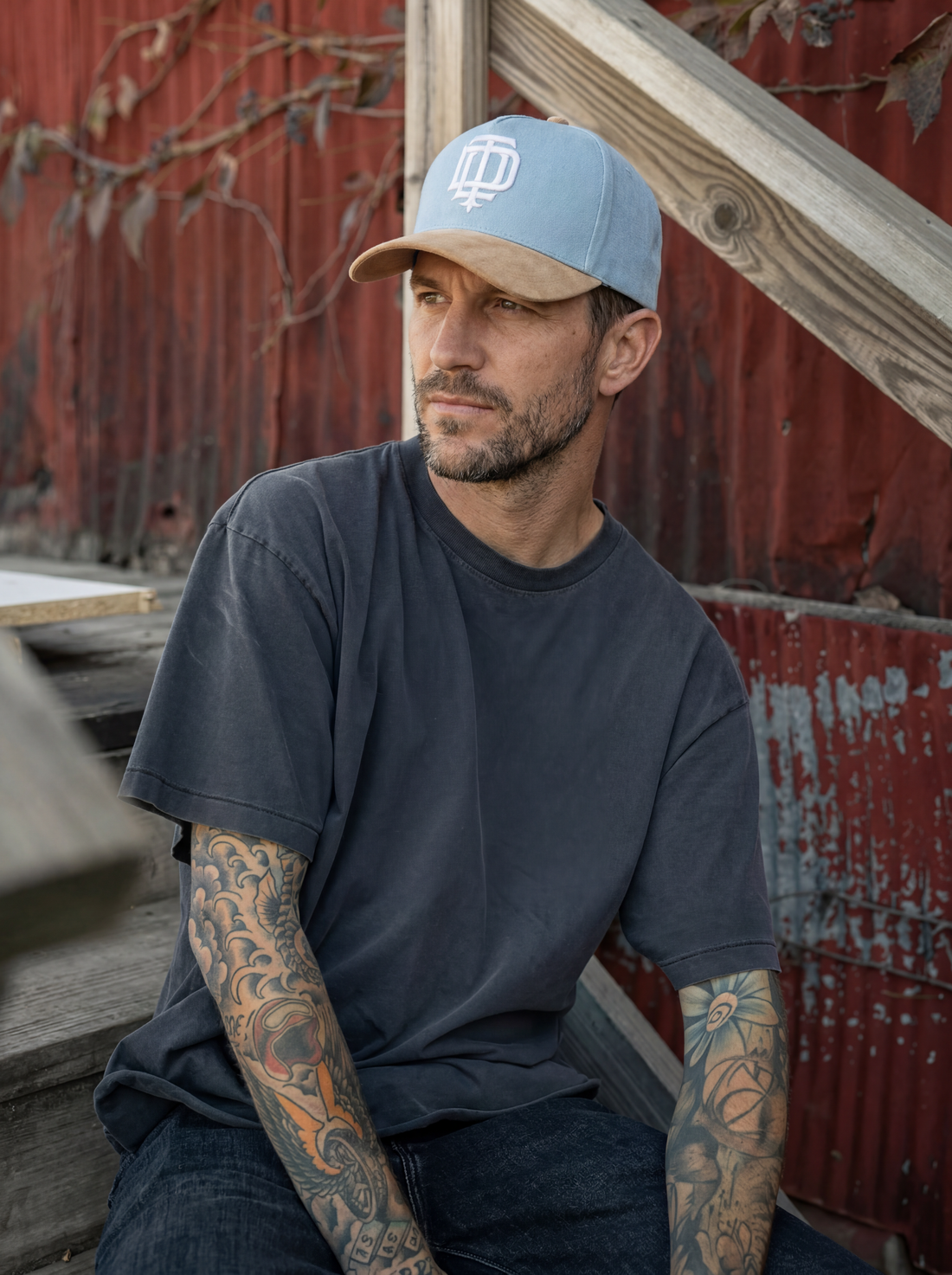Denim Club Snapback Hats - Side
